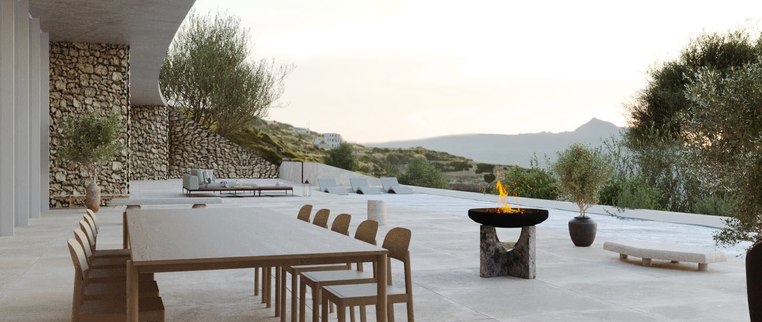 Veranda Dinner Table