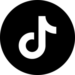 Tik Tok black logo